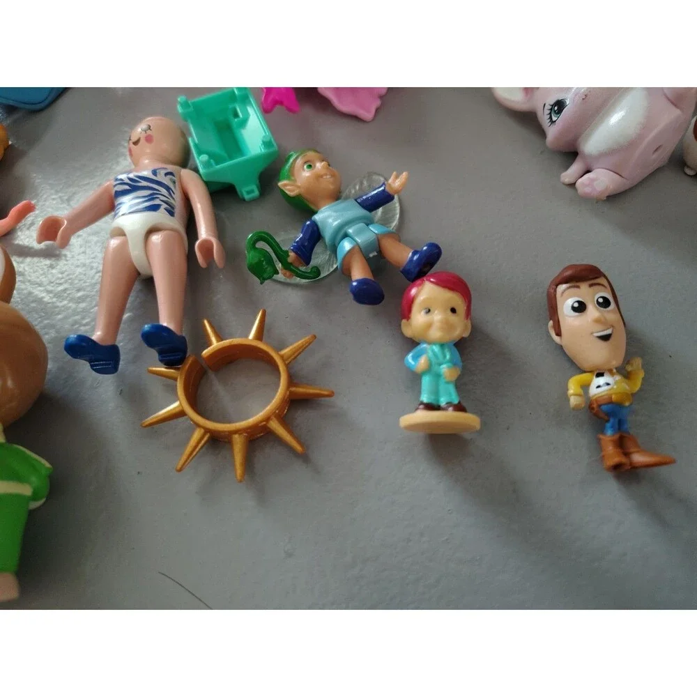 Huge 60+pc Random Girl Toys Toy Figure Lot Disney, Trolls, MLPony, Animals Dogs - Picture 7 of 11
